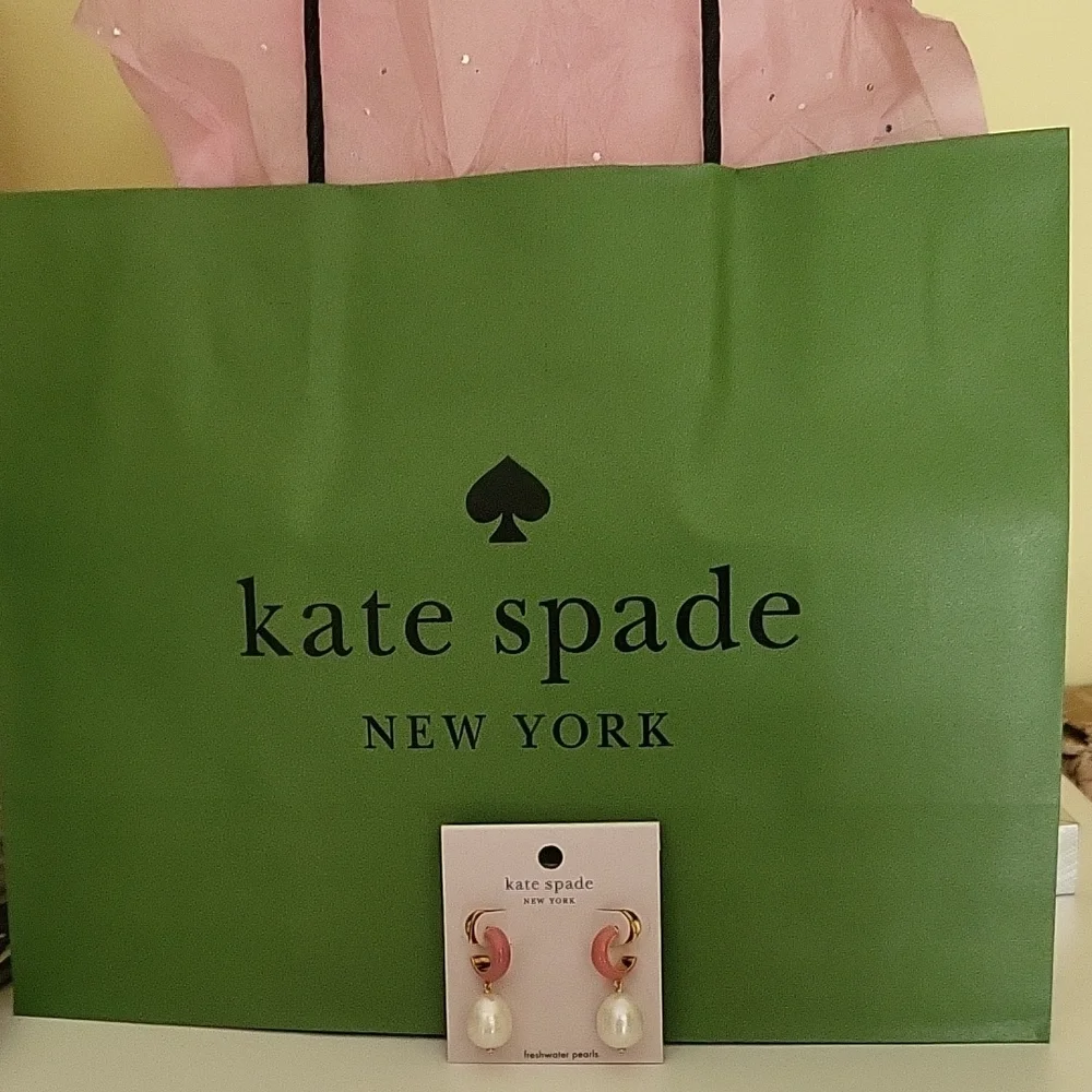 Kate Spade New York FRESHWATER Pearl Earrings - Picture 2 of 4